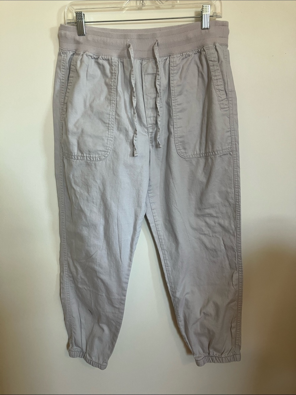 GAP Light Gray Drawstring Jogger Pants